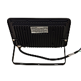 Прожектор LED 50w 6500K IP65 3200LM LEMANSO чорний з мікро. датчиком / LMPS16-50 / затримка викл. 30сек, фото 4