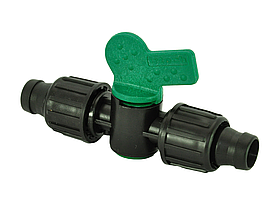 Кран з'єднувальний (ремонтний) для крапельної стрічки Irtech