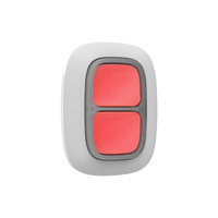 AJAX DoubleButton біла (White) Екстрена кнопка з передовим захистом від випадкових натискань, фото 6
