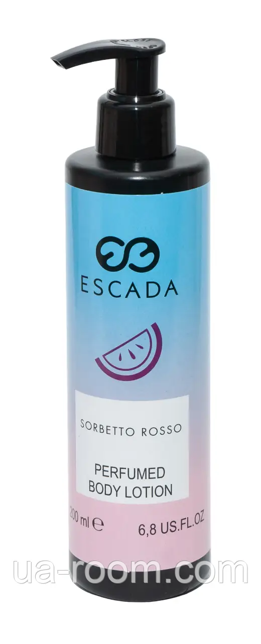 Парфюмированный лосьон для тела с ароматом E Sorbetto Rosso, 200 мл.