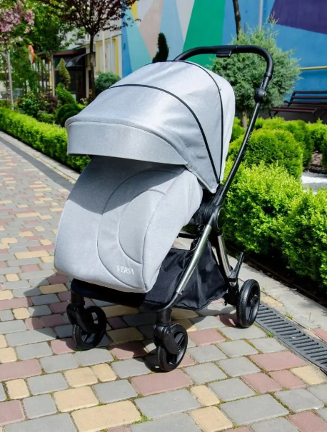 Коляска прогулянкова ME 1078 VERSA Melange Gray