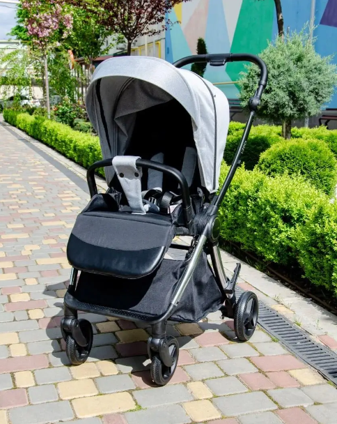 Коляска прогулянкова ME 1078 VERSA Melange Gray