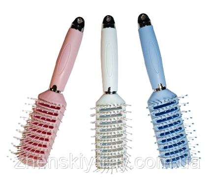 Гребінець — щітка продувна для укладання волосся Super Hair, фото 2