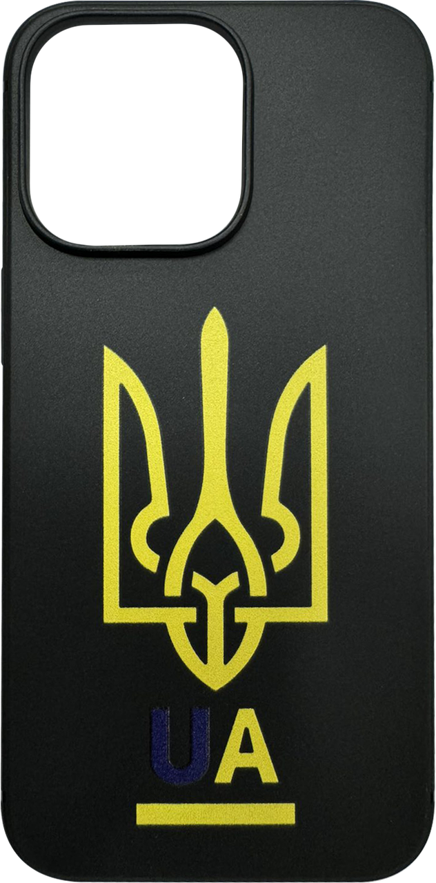 Силікон iPhone 13 Pro black Ukraine Case