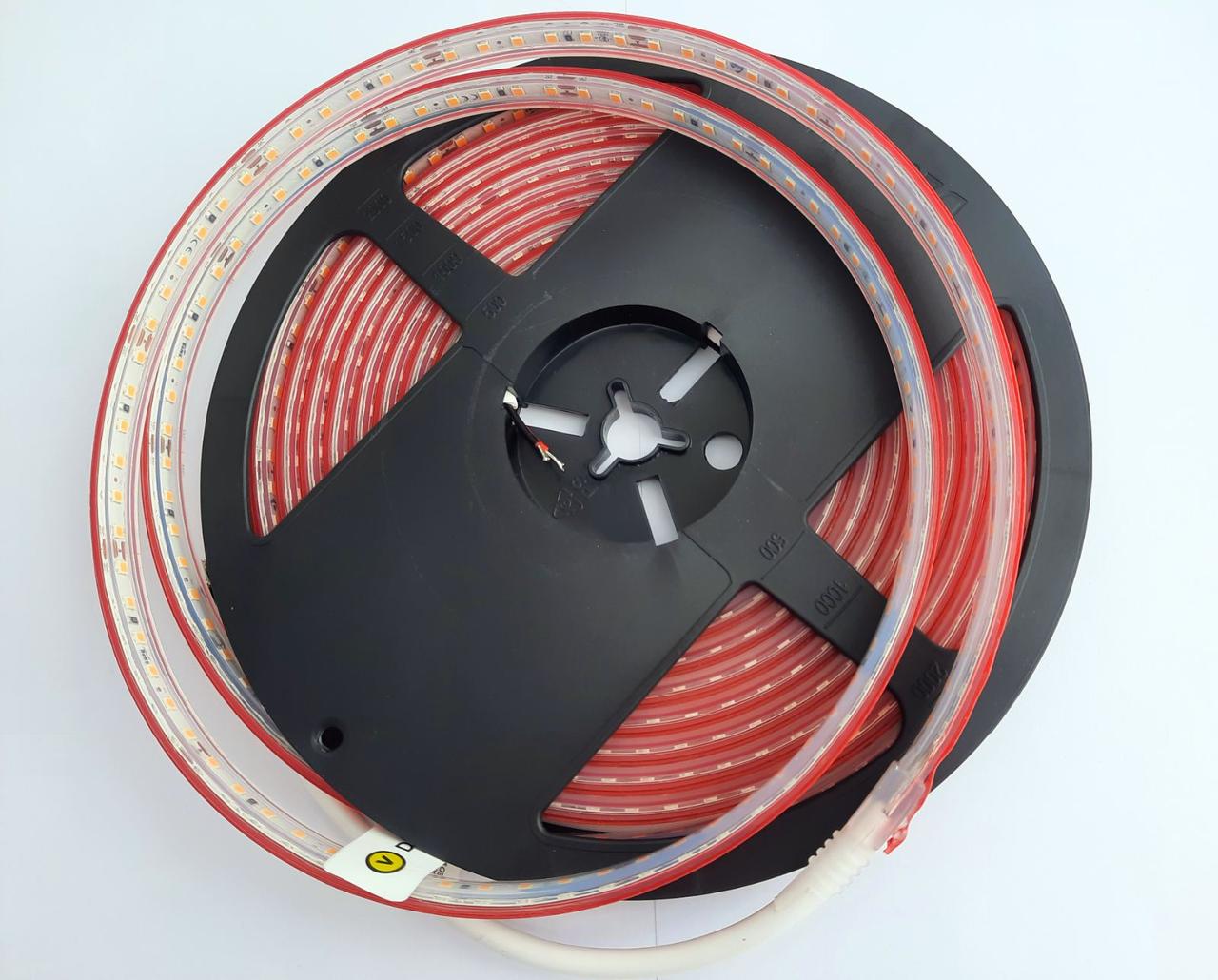 LED стрічка COLORS 120-2835-12V-IP67 8.4W 842Lm 4000K 5м (D8120-12V-8mm-IP67-NW)