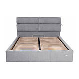 Ліжко Едінбург – розмір 160х200 – комплектація Комфорт – оббивка Росто 93, фото 3