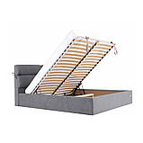 Ліжко Едінбург – розмір 160х200 – комплектація Комфорт – оббивка Росто 93, фото 6