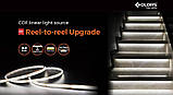 LED стрічка COLORS COB-24V-IP20 9.6W 815Lm 6500K 5м (DRF10-24V-8mm-W), фото 6