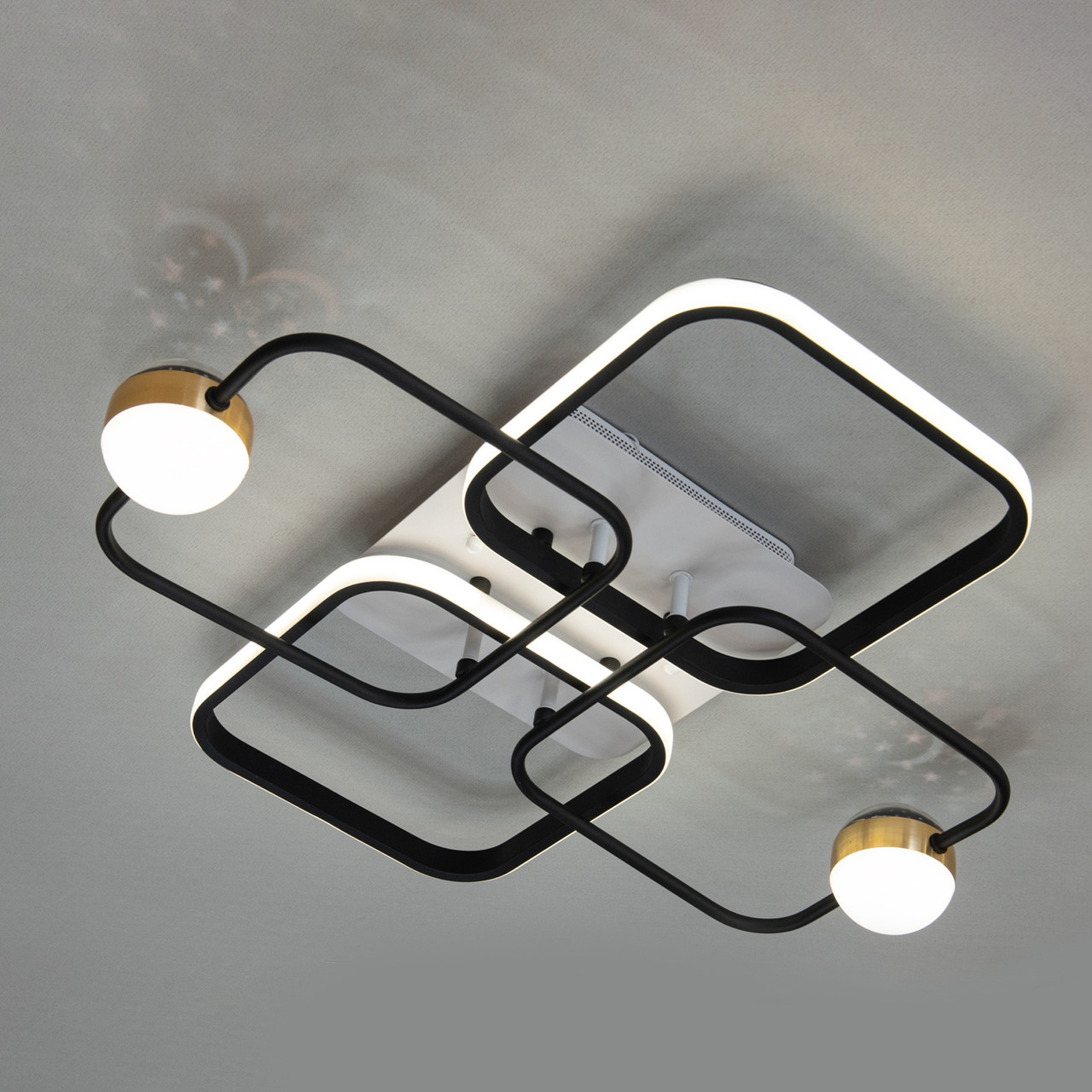 Led-люстра світлодіодна з пультом до 18 м², фото 1