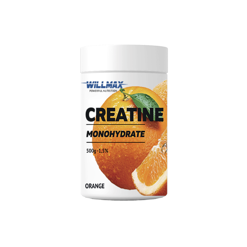 Willmax Creatine Monohydrate 500 g Апельсин