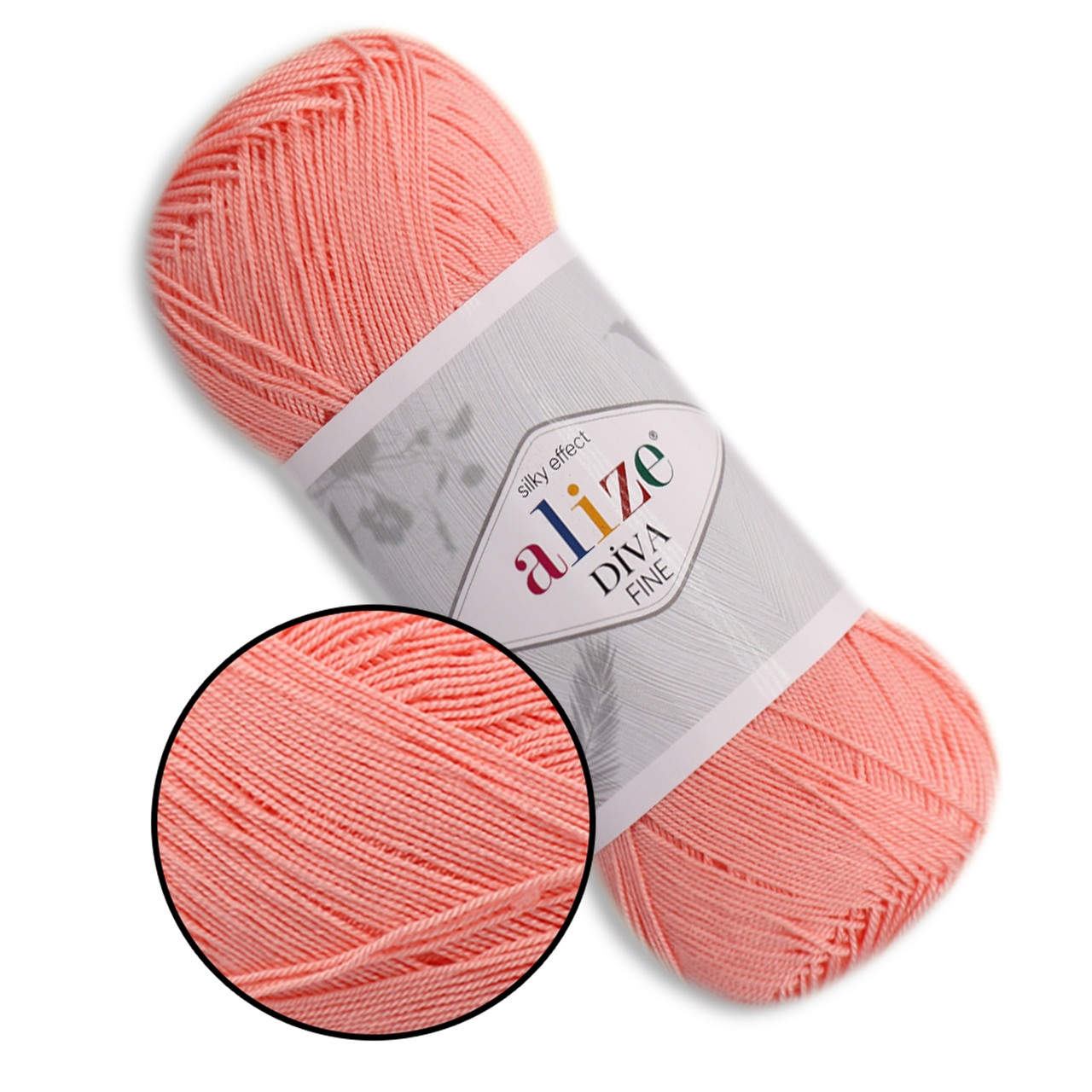 Alize Diva Fine, Персик No145