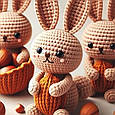 Premium Yarn Amigurumi Toys 50 г, Темно-сірий No1032, фото 8