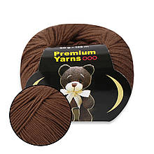 Premium Yarn Amigurumi Toys 50 гр, Коричневий No1009