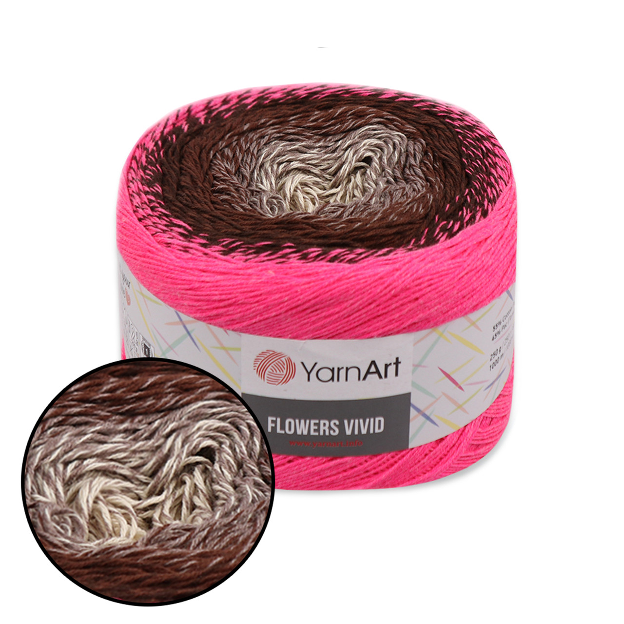 YarnArt Flowers Vivid, №501