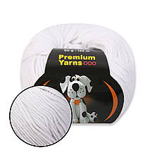 Premium Yarn Amigurumi Toys 50 г, Білий No1001