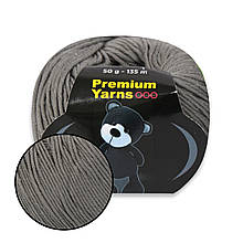 Premium Yarn Amigurumi Toys 50 г, Темно-сірий No1032