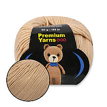 Premium Yarn Amigurumi Toys 50гр, Бежевий №1003