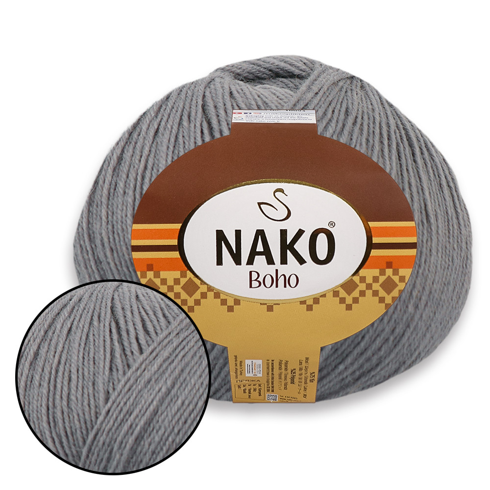Nako Boho, Сірий №12535, фото 1