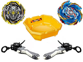 Набір Evolution Новий Сезон 7 в 1 АРЕНА 40см + 2 Дзиги + 2 Запускача + 2 Ручки 302141