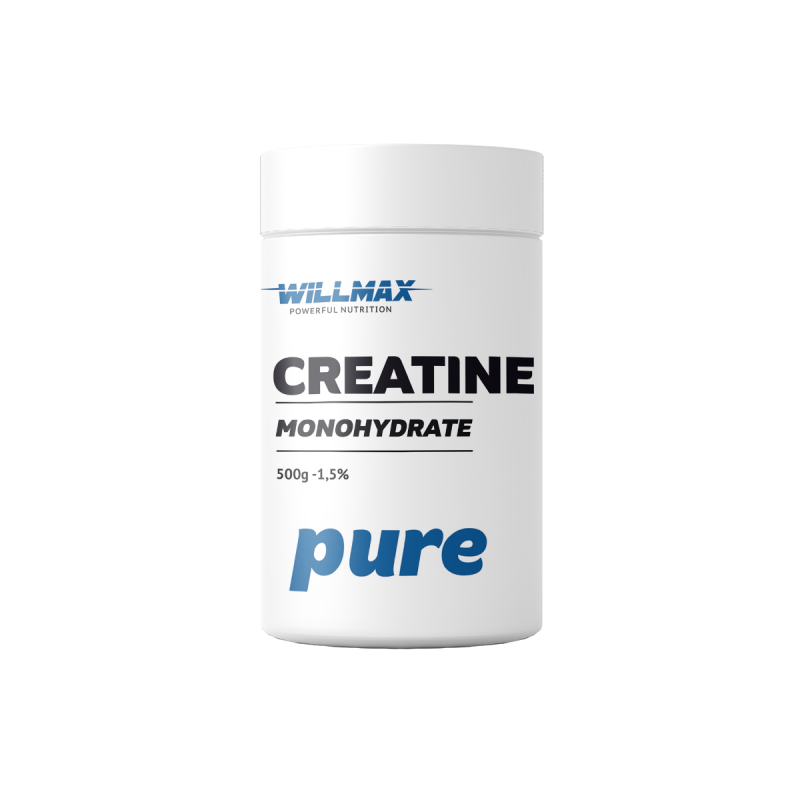 Willmax Creatine Monohydrate 500 g Натуральний