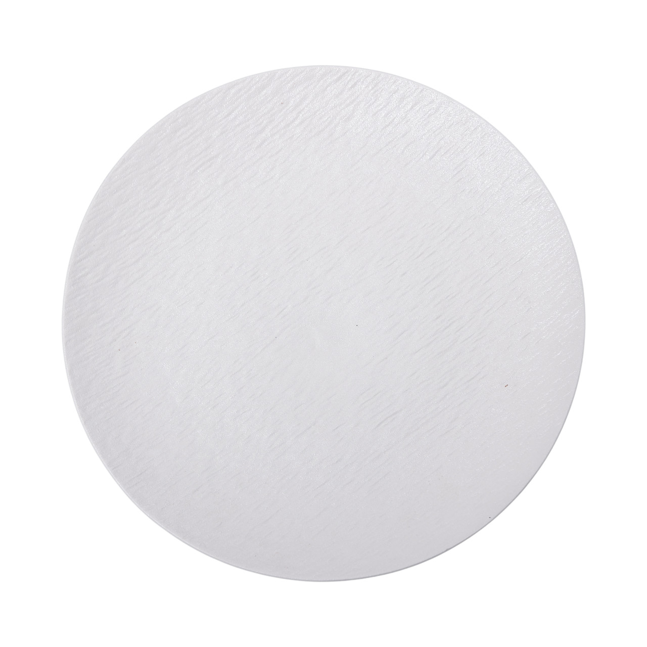 Тарілка керамічна Lugi кругла 30 см плоска біла horeca, посуд ресторанний елегантний для подачі страв професійний, фото 1