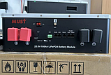 Акумуляторна батарея Must LP1600-24100 LiFePO4 24V 100Ah, фото 4