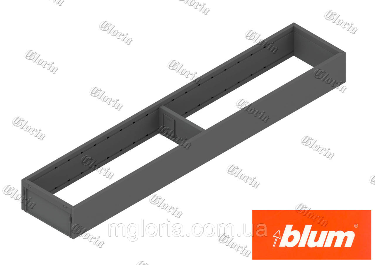 AMBIA-LINE рамка для LEGRABOX 550 х 100 мм сірий оріон