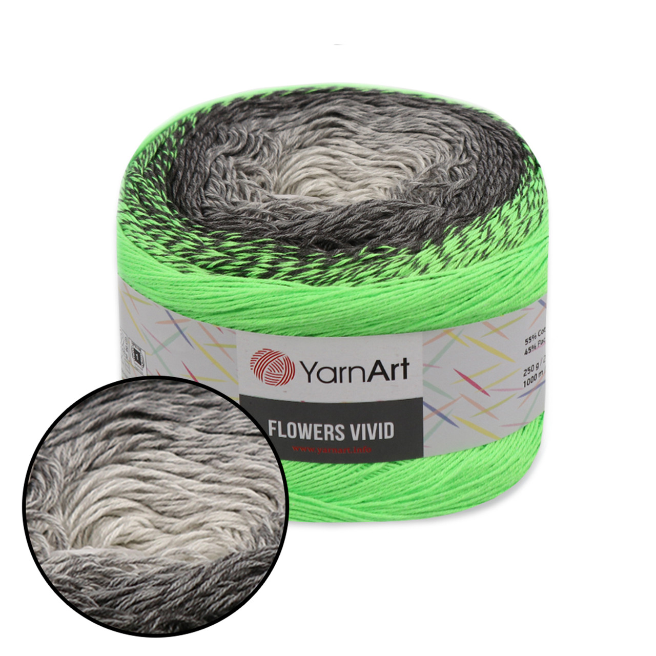 YarnArt Flowers Vivid, №504, фото 1