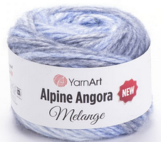 Alpine Angora melange YarnArt-6401