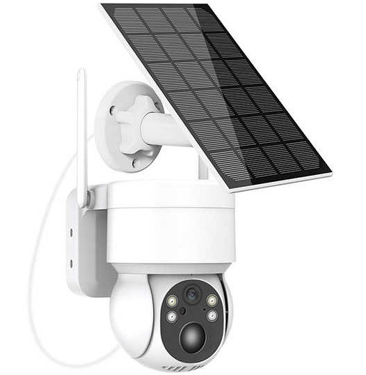 IP Wi-Fi камера TQ1-GK4 6.0 МП із віддаленим доступом вулична із сонячною панеллю (ACSee), фото 1