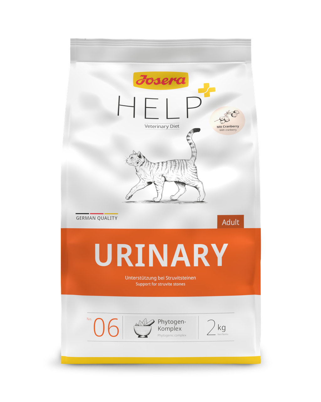 Josera Help Urinary Cat Підтримка при сечокам’яній хворобі 2 кг, фото 1