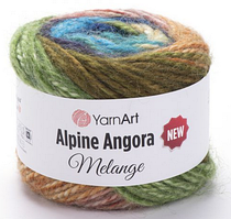 Alpine Angora melange YarnArt-6404