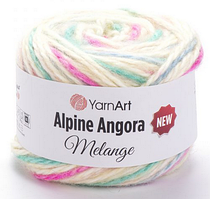Alpine Angora melange YarnArt-6407