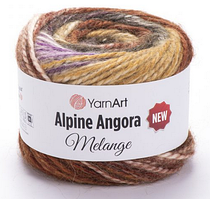 Alpine Angora melange YarnArt-6410