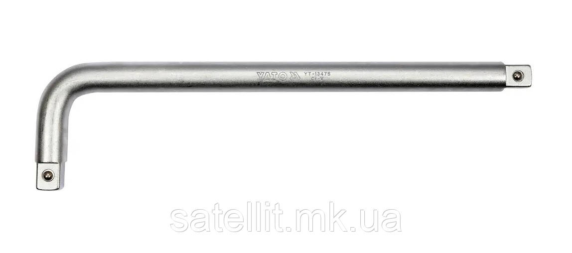 Вороток Г-обр. 3/4" 400 мм + 100 мм YATO, YT-13475