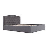 Ліжко Скарлетт – розмір 160х200 – комплектація Комфорт – оббивка Місті ДК Грей, фото 2