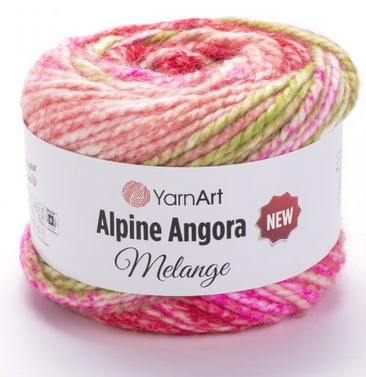 Alpine Angora melange YarnArt-6417, фото 1