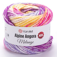 Alpine Angora melange YarnArt-6414