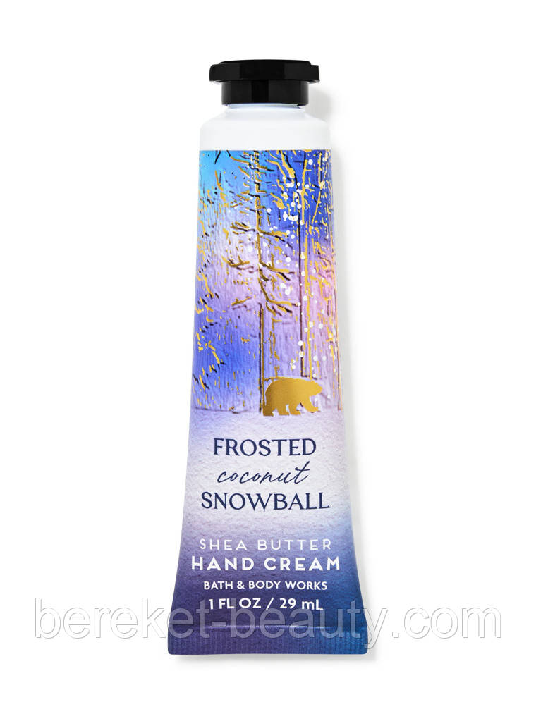 Крем для рук Bath and Body Works Frosted Coconut Snowball Shea Butter Hand Cream