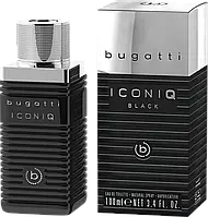 Чоловіча туалетна вода bugatti Iconiq Black, 100 мл