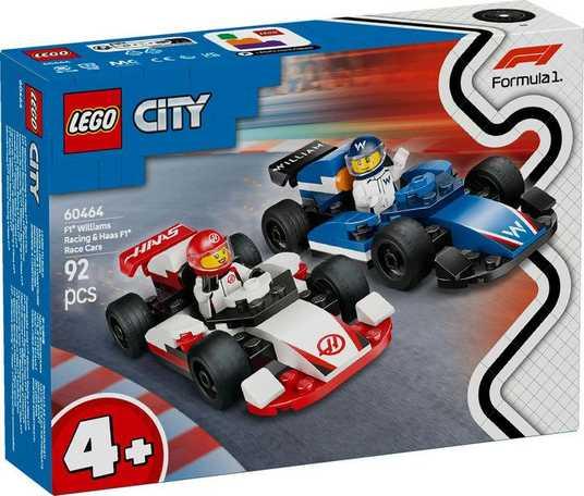 LEGO City Автомобілі для перегонів F1® команд Williams Racing та Haas F1® [60464], фото 1