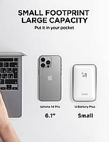 LiTHELi портативний зарядний пристрій 4.0 Ah літієві батареї 45W Max Power Bank, підходить для U20 електрогінс, фото 6