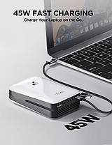 LiTHELi портативний зарядний пристрій 4.0 Ah літієві батареї 45W Max Power Bank, підходить для U20 електрогінс, фото 4