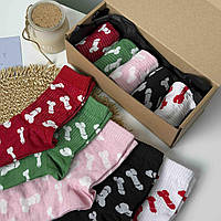 Набір з 5 бавовняних шкарпеток колекції «Перці»