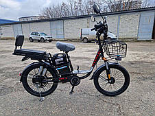 Електровелосипед двоколісний Corso Shadow (Двигун 500W, акумулятор 48V20AH), фото 3