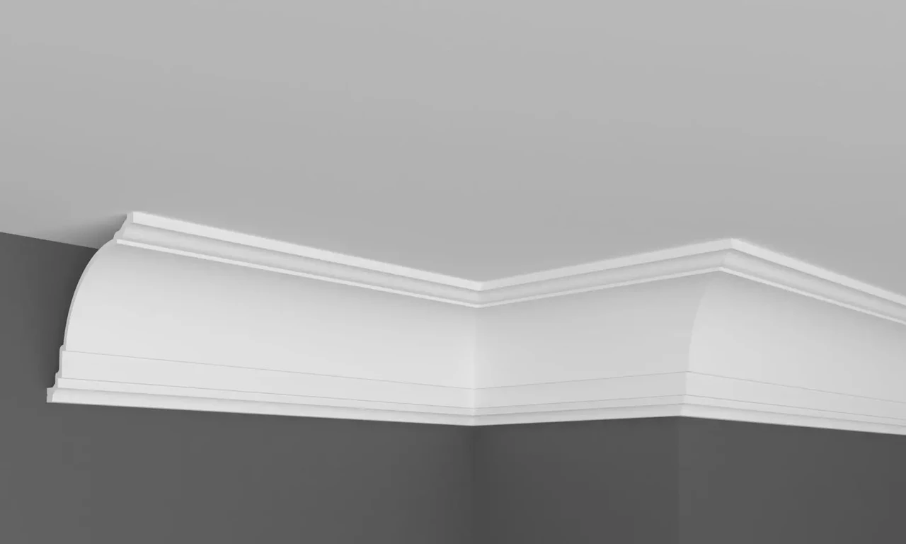 Стельовий плінтус Grand Decor KH920 (11,5х11,5)см, довжина 2м