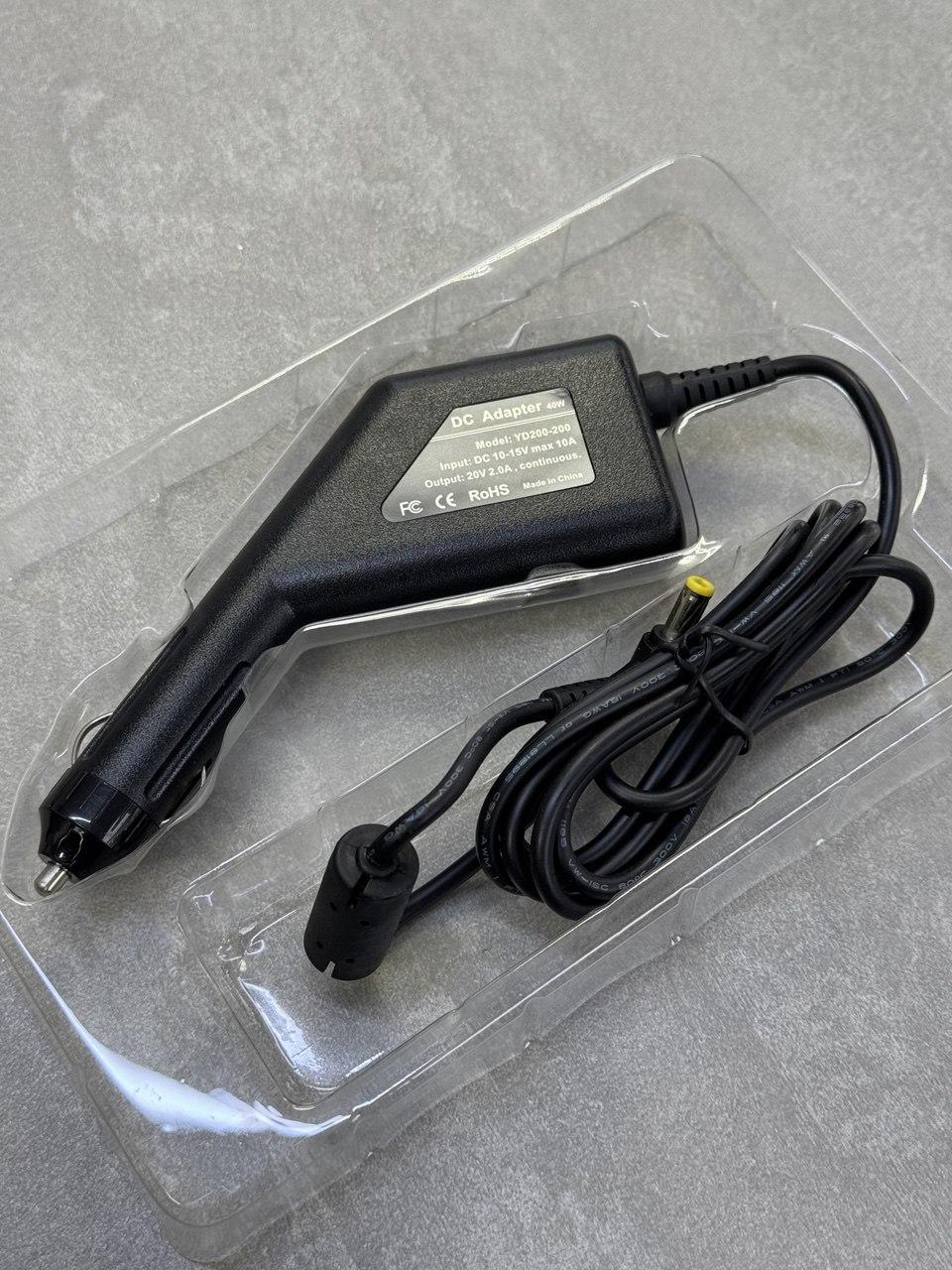Lenovo 20V 2A 36W (5.5mm x 2.5mm) car, фото 1