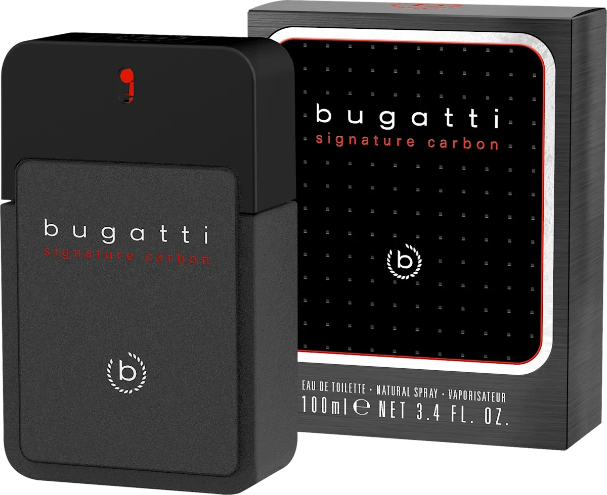 Чоловіча туалетна вода bugatti Signature Carbon, 100 мл