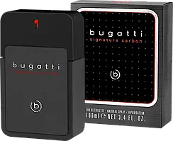 Чоловіча туалетна вода bugatti Signature Carbon, 100 мл