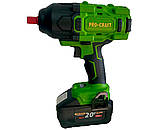 Гайковерт ударний акумуляторний Procraft PWA80 1600 Нм ( з 1 АКБ та ЗП), фото 4